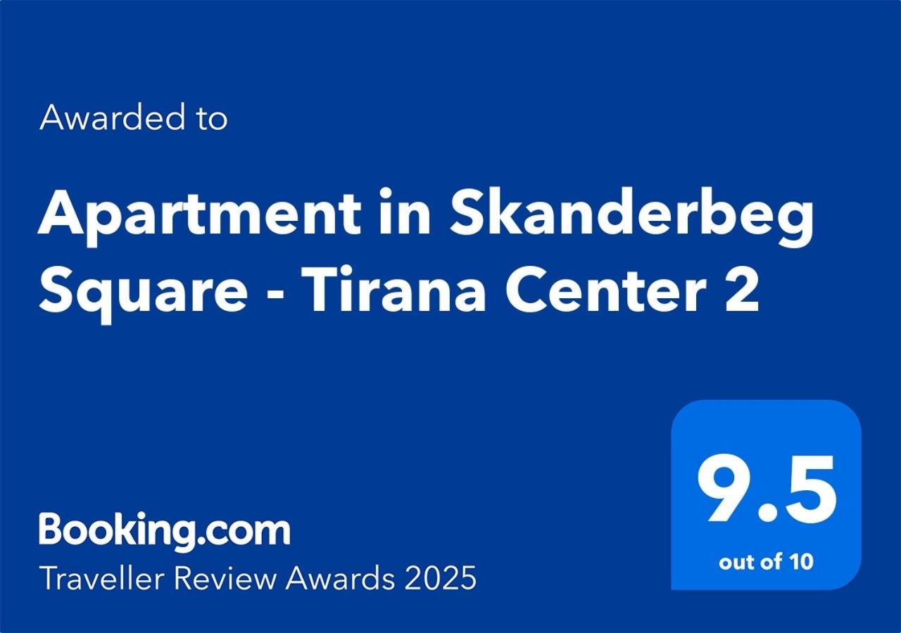Apartment In Skanderbeg Square - Tirana Center 2 Eksteriør billede